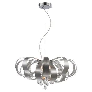 Luxera Ribbon Crystal závěsný lustr 6xG9 33W