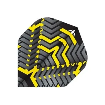 Příslušenství pro šipky MISSION LETKY VEX - BLACK & YELLOW F3348