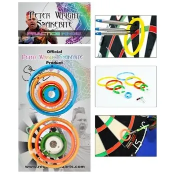 Tréninkové kroužky na terč Red Dragon Peter Wright