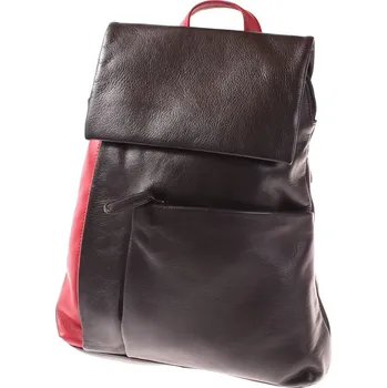 Městský batoh Dámský elegantní kožený ručně šitý městský batoh KUBÁT | 250612