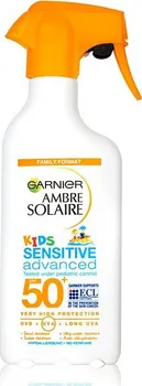 Přípravek na opalování Garnier Ambre Solaire Kids Sensitive Advanced SPF50+ 