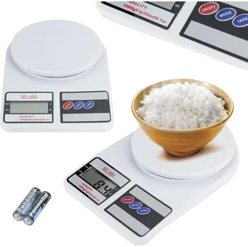 Kuchyňská váha Berge Elektronická kuchyňská váha bílá 10kg/1g