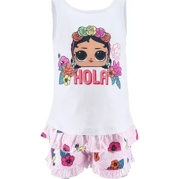 LOL SURPRISE Dívčí souprava L.O.L.SURPRISE HOLA bílá Velikost: 134