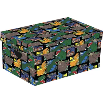 Školní sáček Oxybag Krabice lamino velká Dino 309632