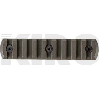 Lišta M-LOK Kiro 9 slotů Polymer - OD Green