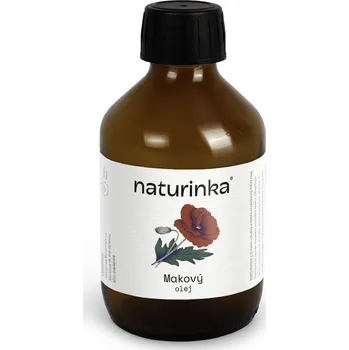 Rostlinný olej Naturinka 100% BIO makový olej 200ml