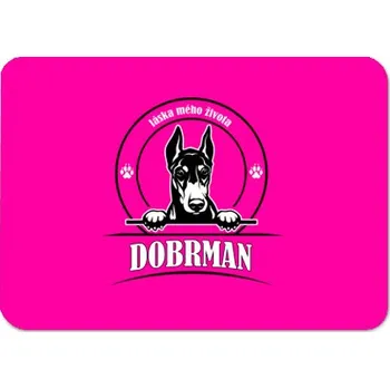 STRIKER Podložka pod myš Dobermann