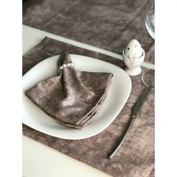 Papírový ubrousek Látkový ubrousek SPREJ ČERVENÝ 35x35 CM