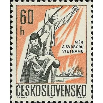 Poštovní známka Mír a svoboda Vietnamu - čistá - č. 1582