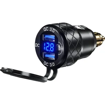 Auto elektroinstalace USB zásuvka DIN Hella QC 3.0 USB-A