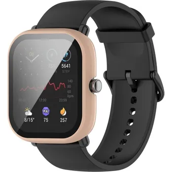 VSECHNONAMOBIL 39842 Plastový kryt s ochranným sklem pro Xiaomi Amazfit GTS 2 Mini růžový