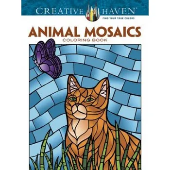 První čtění Creative Haven Animals Mosaics Coloring Book – Jessica Mazurkiewicz (EN)