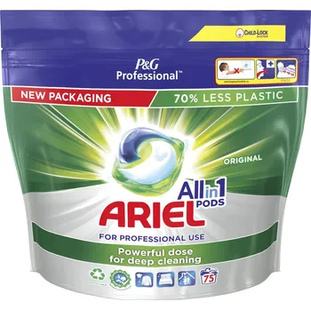 Ariel Professional All in 1 Universal prací kapsle, 75 ks