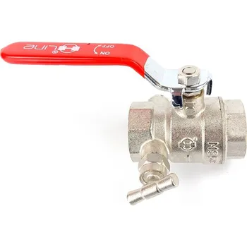 Vodovodní kohout Kulový kohout s odvodněním MM 1"