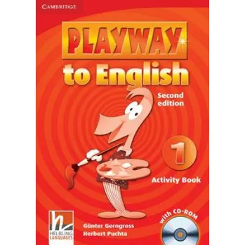 Anglický jazyk Playway to English Level 1 Activity Book with CD-ROM – Gunter Gerngross,Herbert Puchta (EN)