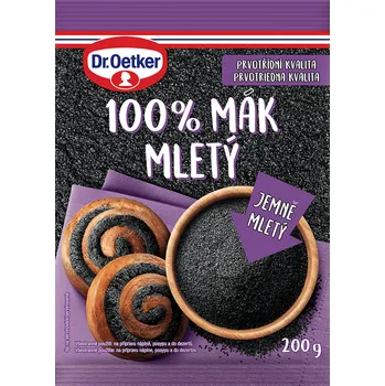 Dr. Oetker 100% mák mletý 200 g