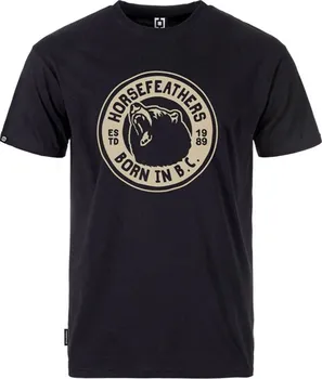 Pánské tričko Horsefeathers Roaring SM1280A černé M