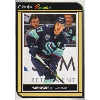 Karetní hra insert karta YANNI GOURDE 22-23 OPC Premier číslo P-54