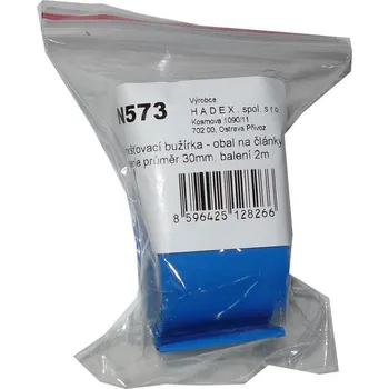 RC náhradní díl Smršťovací bužírka - obal na články a baterie, šířka 30mm, balení 2m