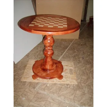 Konferenční stolek Šachový stolek kulatý