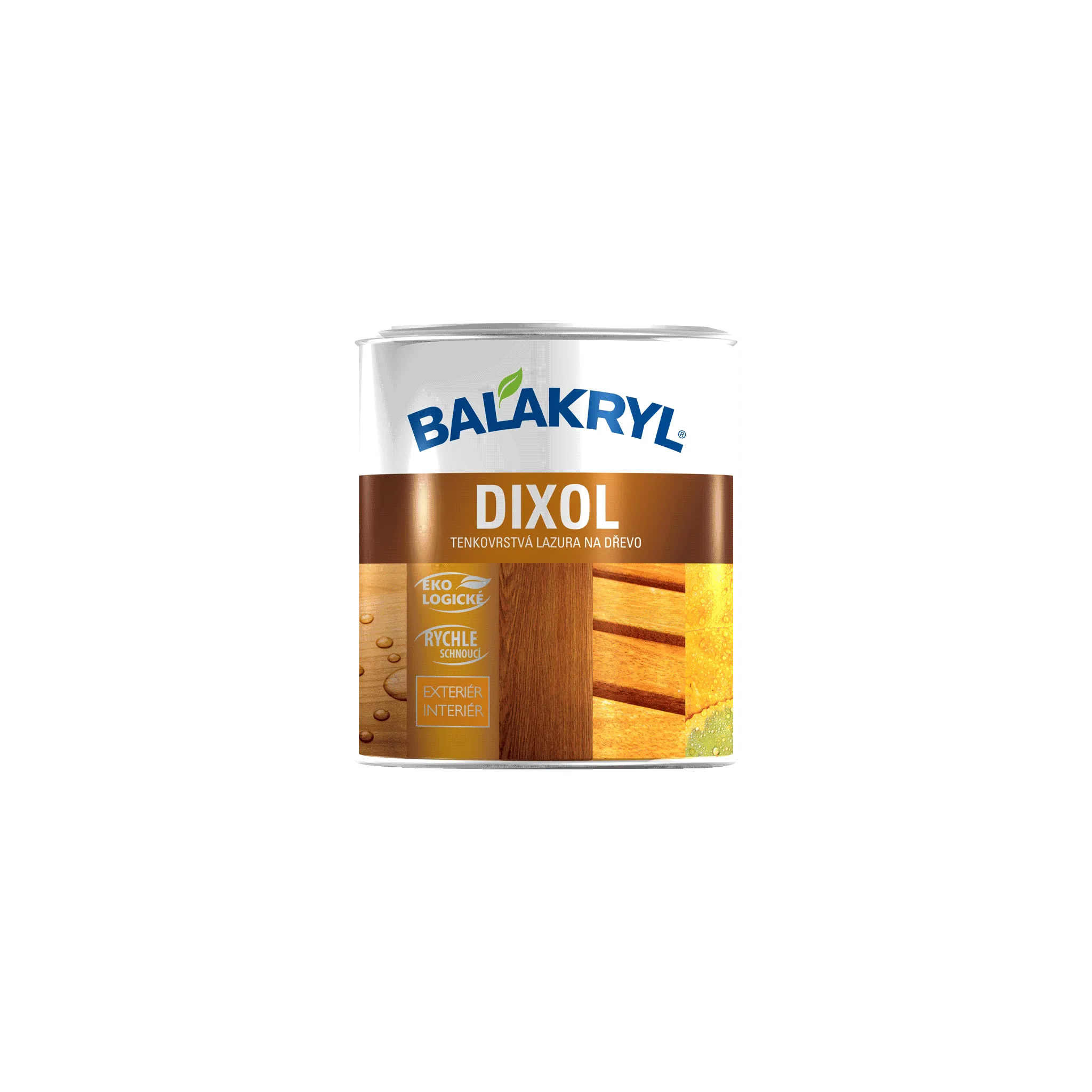 Fotografie 2 - Lazura Balakryl Dixol 2,5 kg borovice