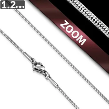 Řetízek Ocelový řetízek - Had 1.2mm 45