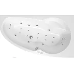 Masážní vana SIKO Luiza 160x95 cm MEDIUM akrylát pravá SIKOHMMLU160P