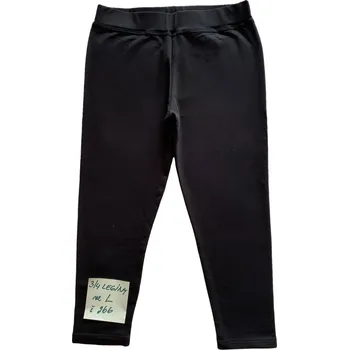 Černé dámské 3/4 legíny L