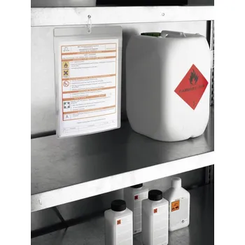 Kancelář Durable průhledná taška 230219 DIN A6 10 ks