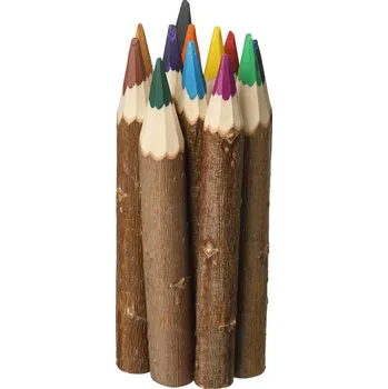 Kresba Dřevěné pastelky 12 barev