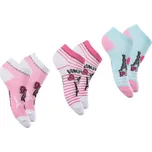 LOL SURPRISE Dívčí kotníkové ponožky L.O.L.SURPRISE PACK 2 Velikost: 23-26