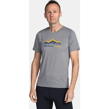 Pánské tričko KILPI GIANO-M Světle šedá M