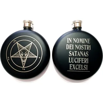 Vojenské psí známky Placatka - Baphomet (Objem 75 ml.)