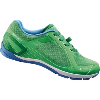 Pánské cyklistické tretry SHIMANO turistická obuv SH-CT41G, zelené, vel. 38