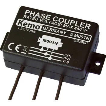 Dílna Kemo Powerline M091N Phase Coupler hotový modul Vstupní napětí (rozsah): 400 V/AC (max.)