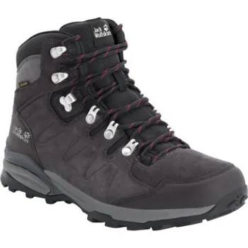 Dámská sportovní obuv Jack Wolfskin Dámské boty Refugio Texapore Mid EU 42 ½, dark steel/purple