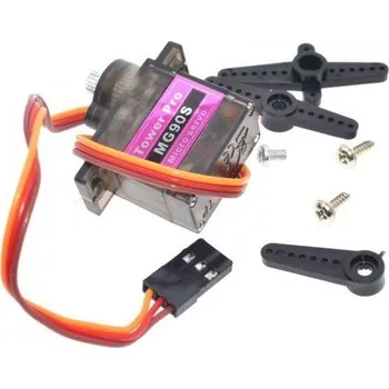 RC model Servo plastové MG90 360° 13g, kovové převody