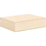 Dřevěná krabička na karty