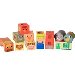 Dřevěné zvukové kostky - Farma
