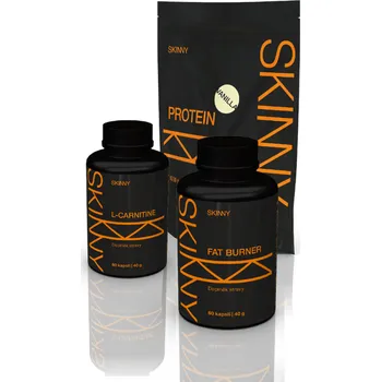 Fitness strava Skinny Výhodný balíček PROTEIN, L-CARNITINE, FAT BURNER Vyberte příchuť proteinu: Vanilla