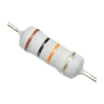 Elektronická součástka 120R 0411, rezistor 2W, 5%, 300ppm, 500V