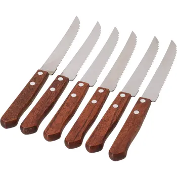 Příbor Nerezové nože na steak - 6 ks