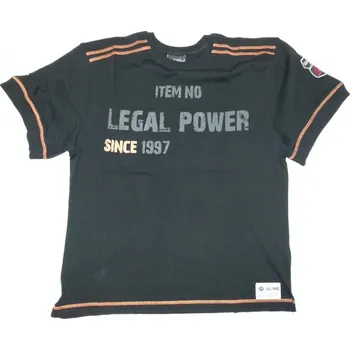2174-865 Triko Legal Power - černá/oranžová M
