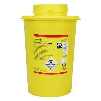 Popelnice Kontejner pro medicínský odpad 2,2l CVET