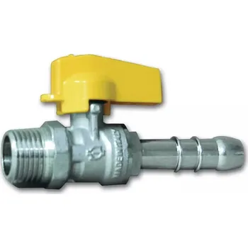 Ventil IVAR vzorkovací kulový uzávěr PB - pr. 9,8mm; 1/2"M; přímý 8107R104P