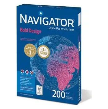 Kancelářský papír Xerografický papír Navigator Bold Design - A4 200 g / 150 listů