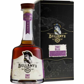 Rum BELLAMYS BELIZE 2007 15Y 55% 0,7l(karton