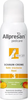 Kosmetika na nohy Allpresan Pedicare Very Dry Skin Foam Creme mango 125 ml