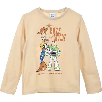 Chlapecké tričko Béžové dlouhé tričko Disney Pixar Toy Story Velikost: 116