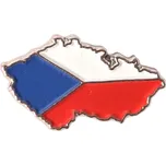 Odznak mapa a vlajka České republiky 16…